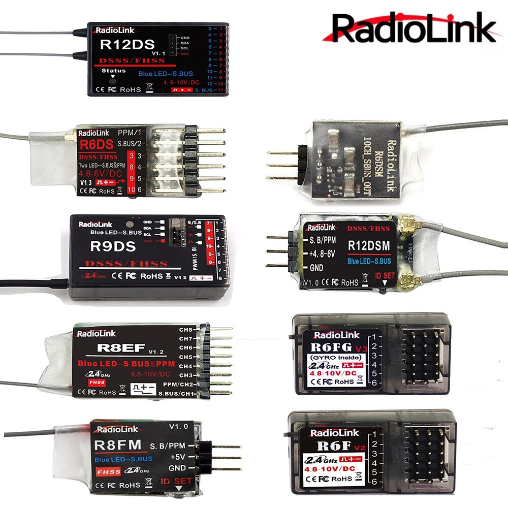 Radiolink-Rc ۽ű 2.4G ȣ ű R12DSM R12DS ..